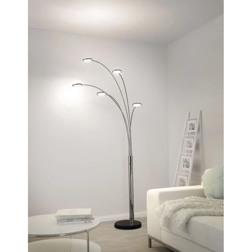 Paul Neuhaus - NOLA Gulvlampe - Stål 11 Paul Neuhaus - NOLA Gulvlampe - Stål - Billede 9