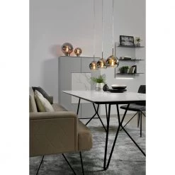 Villeroy & Boch Lampe Tokio - Metal Satin/Røgfarvet Glas VB-96721