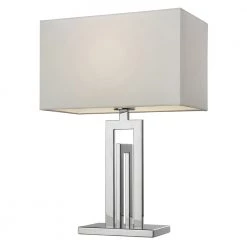 Sompex Lampe City 44 Silver-Hvid - Højde 44 Cm
