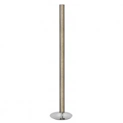 Sompex Gulvlampe Sunny Krom-Røgfarvet - Højde 127 Cm