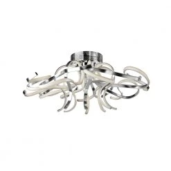 Sompex Plafond Weed LED Silver - Højde 35 Cm