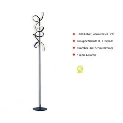 Leuchten Direkt - CURLS Gulvlampe - Sort 8 Leuchten Direkt - CURLS Gulvlampe - Sort -homeshop Salgsbutik unnamed file 705