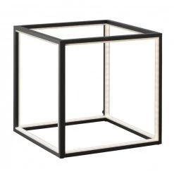 Sompex Lampe Delux Sort - H: 30 X B: 30 X D: 30 Cm