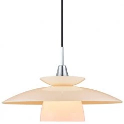 Halo Design SCANDINAVIA Pendel Ø40 Opal/krom - 733651