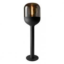 Sompex Gulvlampe Dome Sort-Guld - Højde 120 Cm
