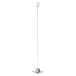 Sompex Gulvlampe Slim LED Silver-Hvid - Højde 120 Cm Ø7
