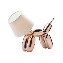 Sompex Lampe Doggy Koppar Kopparfinish-Hvid - Højde 30 Cm